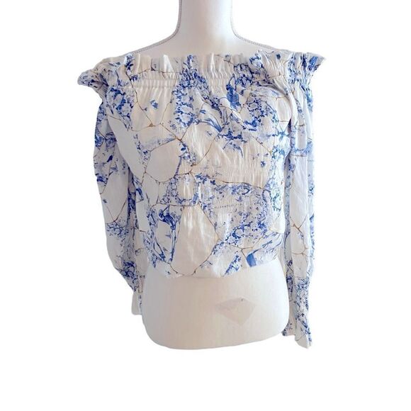 ALLSAINTS Linen-Silk Lara Buruberu Top Size US 6 - Picture 8 of 12